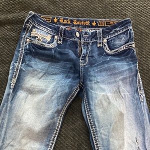 Rock revival 31 mid-rise boot cut